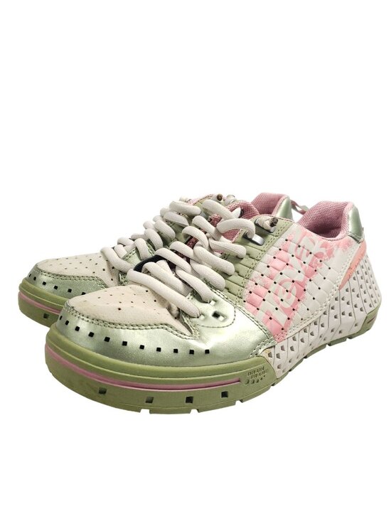 Teva Shoes - Teva Womens Size 8 Athletic Sneakers Pastel Green & Pink Breathable